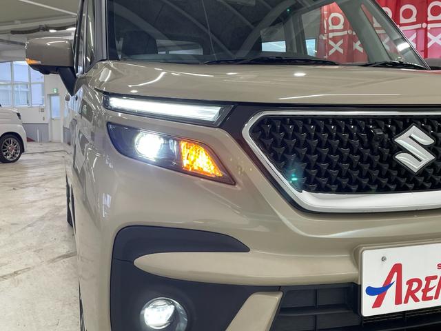 ソリオバンディット ハイブリッドＭＶ　４ＷＤ　スズキセーフティーサポート　純正ナビ　フルセグＴＶ　ＣＤ　ＤＶＤ再生　Ｂｌｕｅｔｏｏｔｈ接続　ＥＴＣ　ドラレコ　両側電動スライドドア　１５インチＡＷ　クルーズコントロール　プッシュスタート（13枚目）