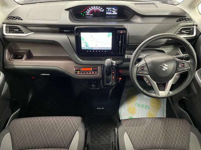 ソリオバンディット ハイブリッドＭＶ　４ＷＤ　スズキセーフティーサポート　純正ナビ　フルセグＴＶ　ＣＤ　ＤＶＤ再生　Ｂｌｕｅｔｏｏｔｈ接続　ＥＴＣ　ドラレコ　両側電動スライドドア　１５インチＡＷ　クルーズコントロール　プッシュスタート（16枚目）