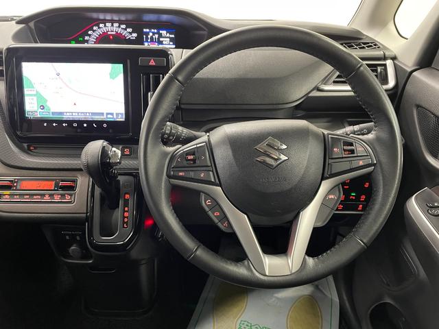 ソリオバンディット ハイブリッドＭＶ　４ＷＤ　スズキセーフティーサポート　純正ナビ　フルセグＴＶ　ＣＤ　ＤＶＤ再生　Ｂｌｕｅｔｏｏｔｈ接続　ＥＴＣ　ドラレコ　両側電動スライドドア　１５インチＡＷ　クルーズコントロール　プッシュスタート（17枚目）