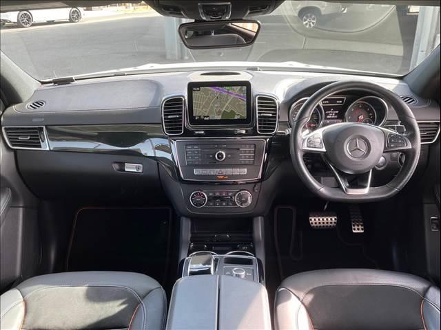 ＧＬＥ ＧＬＥ３５０ｄ　４マチッククペスポツオレンジアトＥＤ　サンルーフ　ハーマンカードン　シートヒーター　ＥＴＣ車載器　レーダークルーズコントロール　パワーシート　シートメモリー　キーレスゴー　特別仕様車　ステアリングスイッチ　ハーフレザーシート（3枚目）