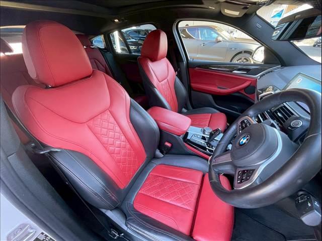 X4 xDrive 20d Mスポーツ サンルーフ/AppleCarPlay/OP20インチAW/赤革/シートヒータ/パワーシート/アダプティブクルーズコントロール/ブラインドスポットモニター/パワーバックドア/ヘッドアップディスプレイ(6枚目)