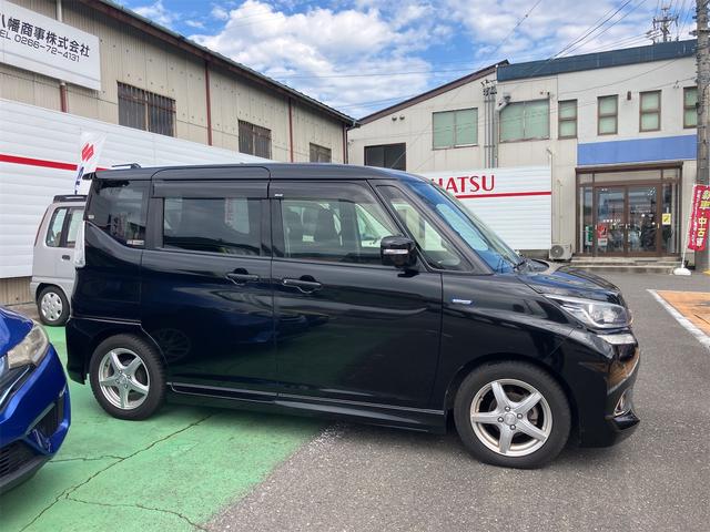 ソリオバンディット ハイブリッドＭＶ　４ＷＤ　ワンオーナー　ナビ　フルセグＴＶ　バックカメラ　全周囲カメラ　クルーズコントロール　レーンアシスト　エアロ　シートヒーター　ＥＴＣ　ＬＥＤ　オートライト　オートマチックハイビーム　車検整備付（14枚目）