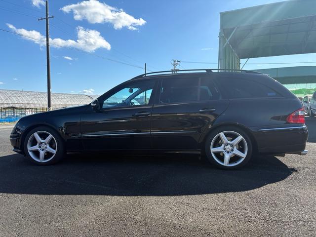 Eクラスステーションワゴン E320 CDIワゴン アバンギャルド サンルーフ 純正アルミ パワーシート ステリモ  オートライト 社外ナビ 地デジ Bluetooth DVD バックカメラ シートヒーター パワーテールゲート(8枚目)