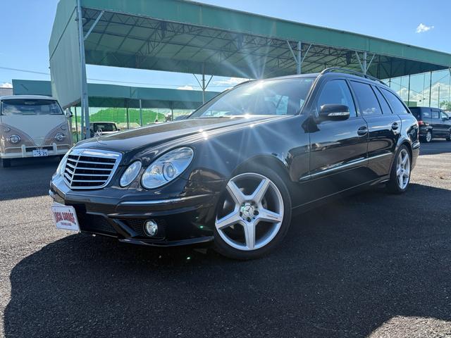 Eクラスステーションワゴン E320 CDIワゴン アバンギャルド サンルーフ 純正アルミ パワーシート ステリモ  オートライト 社外ナビ 地デジ Bluetooth DVD バックカメラ シートヒーター パワーテールゲート(9枚目)