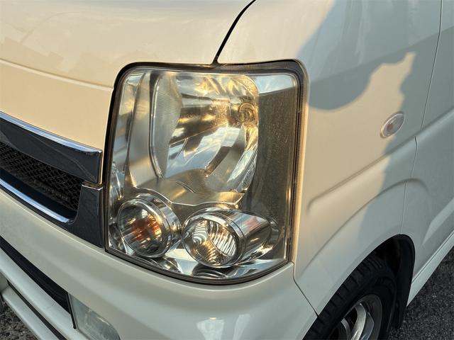 エブリイワゴン レザーセレクション　フルタイム４ＷＤ　ターボ　ナビ　両側パワースライドドア　後席左側オートステップ　フルオートエアコン　社外アルミホイール（13枚目）