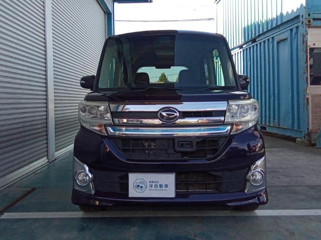 タント カスタムRS 4WD オートライト 両側パワースライドドア 社外アルミ ナビ バックモニター ETC スマートキー(2枚目)