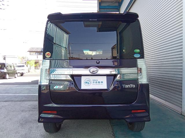 タント カスタムRS 4WD オートライト 両側パワースライドドア 社外アルミ ナビ バックモニター ETC スマートキー(5枚目)