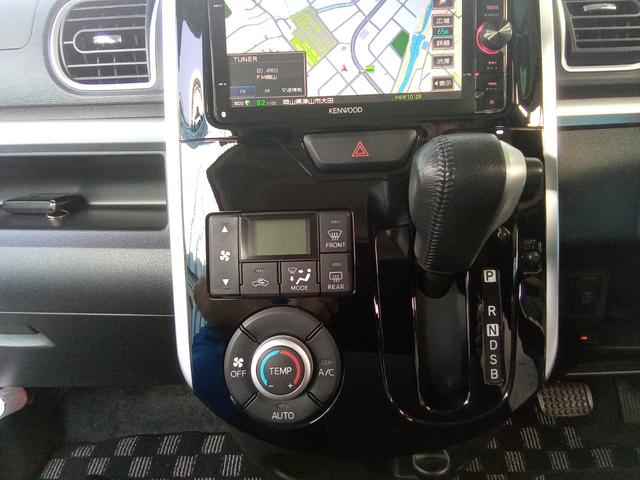タント カスタムRS 4WD オートライト 両側パワースライドドア 社外アルミ ナビ バックモニター ETC スマートキー(16枚目)