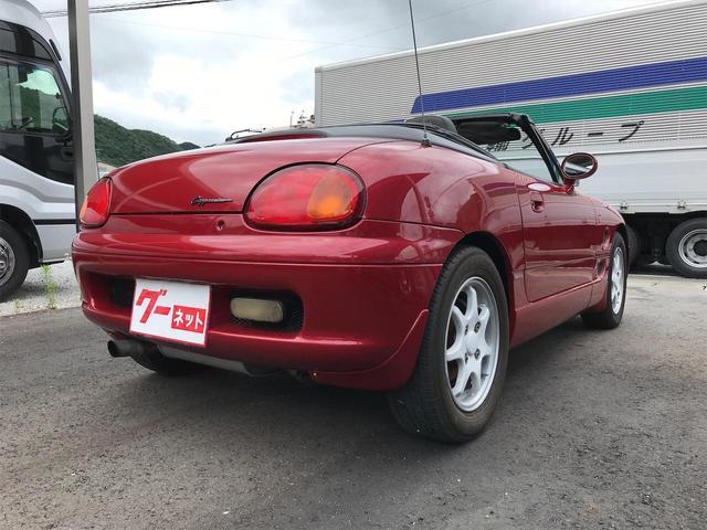 5MT CDオーディオ エアコン パワーウインドウ 2名乗り オープンカー アブレイズレッドパール2 全塗装済み AC新品修理済み 車検整備付(39枚目)