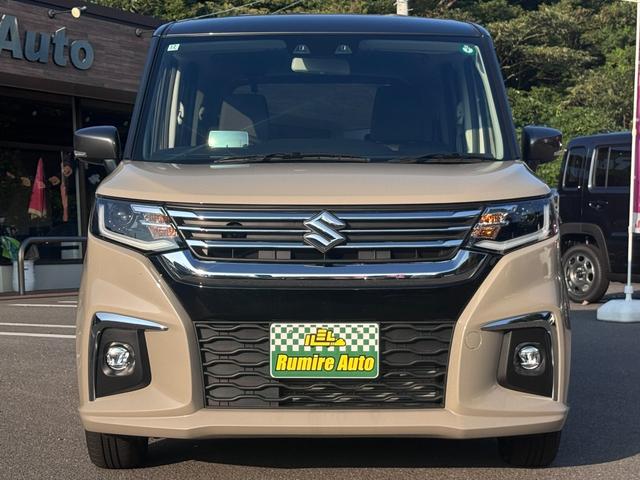 ソリオ ハイブリッドMZ 登録済未使用車 両側電動スライドドア クリアランスソナー オートクルーズコントロール レーンアシスト 衝突被害軽減システム アルミホイール オートライト LEDヘッドランプ スマートキー(2枚目)