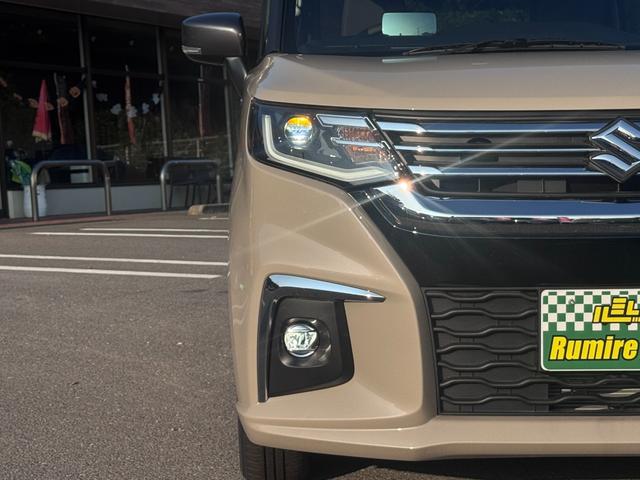 ソリオ ハイブリッドMZ 登録済未使用車 両側電動スライドドア クリアランスソナー オートクルーズコントロール レーンアシスト 衝突被害軽減システム アルミホイール オートライト LEDヘッドランプ スマートキー(3枚目)