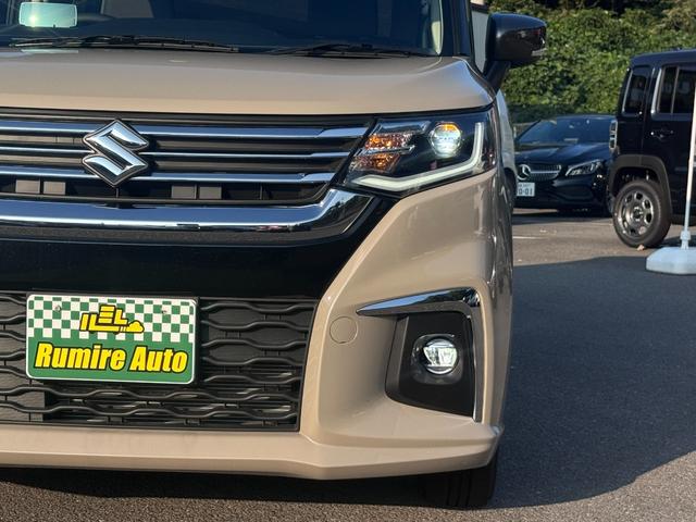 ソリオ ハイブリッドMZ 登録済未使用車 両側電動スライドドア クリアランスソナー オートクルーズコントロール レーンアシスト 衝突被害軽減システム アルミホイール オートライト LEDヘッドランプ スマートキー(4枚目)