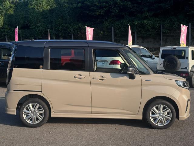 ソリオ ハイブリッドMZ 登録済未使用車 両側電動スライドドア クリアランスソナー オートクルーズコントロール レーンアシスト 衝突被害軽減システム アルミホイール オートライト LEDヘッドランプ スマートキー(6枚目)