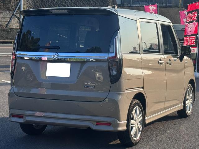 ソリオ ハイブリッドMZ 登録済未使用車 両側電動スライドドア クリアランスソナー オートクルーズコントロール レーンアシスト 衝突被害軽減システム アルミホイール オートライト LEDヘッドランプ スマートキー(7枚目)