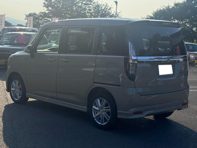 ソリオ ハイブリッドMZ 登録済未使用車 両側電動スライドドア クリアランスソナー オートクルーズコントロール レーンアシスト 衝突被害軽減システム アルミホイール オートライト LEDヘッドランプ スマートキー(9枚目)