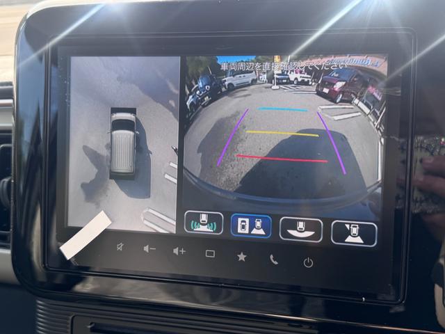 ワゴンRスマイル ハイブリッドX 届出済未使用車 衝突軽減ブレーキ 純正9インチナビ TV Bluetooth 全方位カメラ 両側パワースライドドア LEDライト 前席シートヒーター(23枚目)