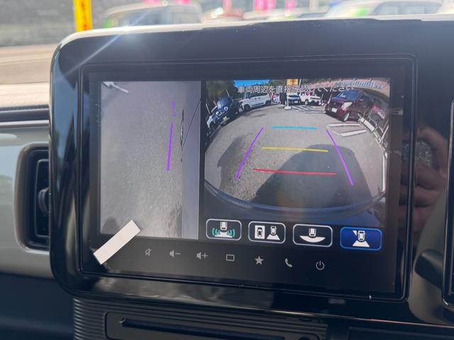 ワゴンRスマイル ハイブリッドX 届出済未使用車 衝突軽減ブレーキ 純正9インチナビ TV Bluetooth 全方位カメラ 両側パワースライドドア LEDライト 前席シートヒーター(25枚目)