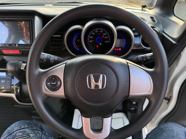 N-BOXカスタム G・Lパッケージ 禁煙車 社外ナビ TV Bカメラ Bluetooth ドラレコ パワースライドドア 車検整備付き(25枚目)