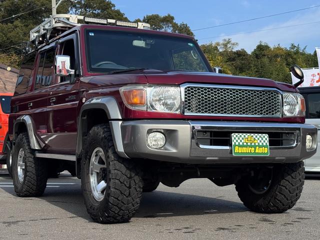 ランドクルーザー70 バン 4WD 30周年記念 再販モデル 社外ナビ TV Bluetooth ETC ドラレコ(5枚目)