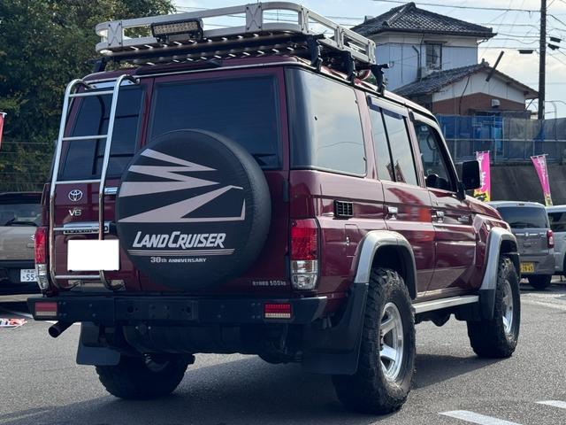 ランドクルーザー70 バン 4WD 30周年記念 再販モデル 社外ナビ TV Bluetooth ETC ドラレコ(7枚目)