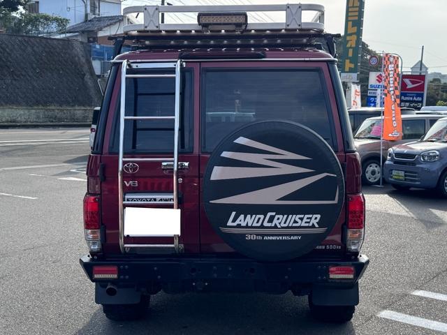 ランドクルーザー70 バン 4WD 30周年記念 再販モデル 社外ナビ TV Bluetooth ETC ドラレコ(8枚目)