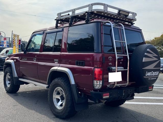 ランドクルーザー70 バン 4WD 30周年記念 再販モデル 社外ナビ TV Bluetooth ETC ドラレコ(9枚目)
