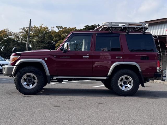 ランドクルーザー70 バン 4WD 30周年記念 再販モデル 社外ナビ TV Bluetooth ETC ドラレコ(10枚目)