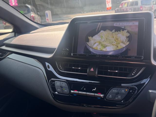 Ｃ－ＨＲ Ｇ　衝突軽減ブレーキ　純正９インチナビ　ＴＶ　Ｂカメラ　Ｂｌｕｅｔｏｏｔｈ　ＥＴＣ　前後ドラレコ　ＢＳＭ　ハーフレザーシート＆ヒーター　車検整備付き（19枚目）