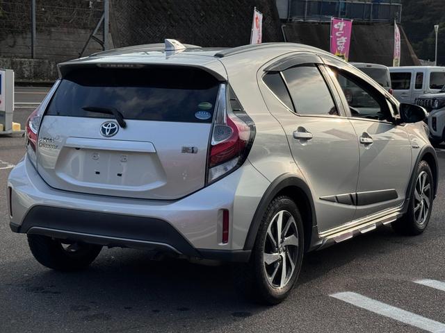 アクア 禁煙車 衝突軽減ブレーキ 純正ナビ TV Bカメラ Bluetooth ETC 前席シートヒーター 車検整備付き(7枚目)