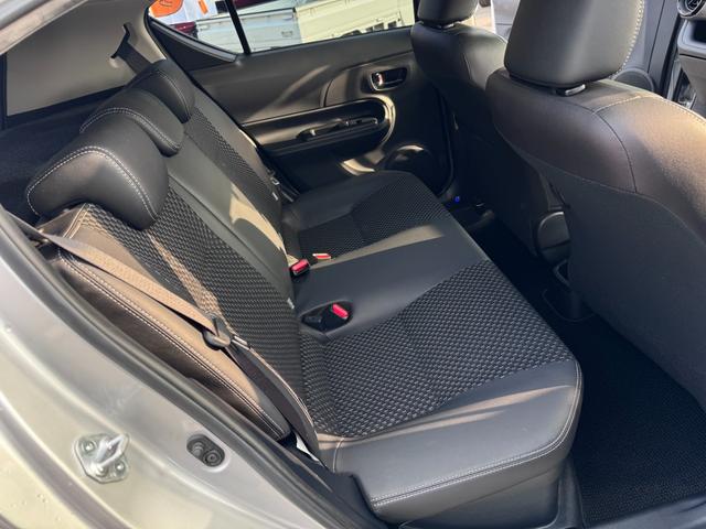 アクア 禁煙車 衝突軽減ブレーキ 純正ナビ TV Bカメラ Bluetooth ETC 前席シートヒーター 車検整備付き(14枚目)