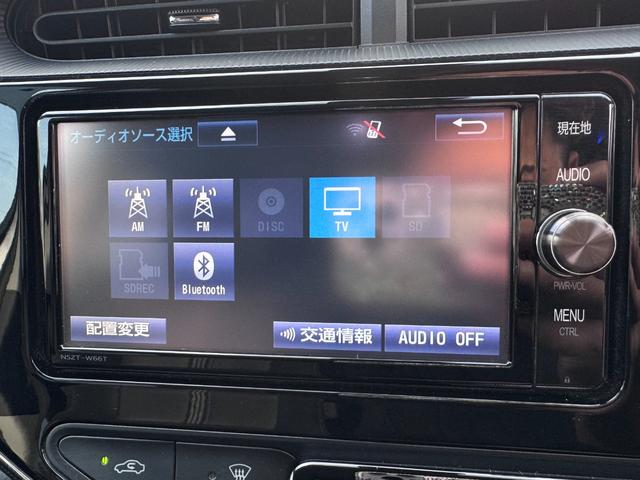アクア 禁煙車 衝突軽減ブレーキ 純正ナビ TV Bカメラ Bluetooth ETC 前席シートヒーター 車検整備付き(25枚目)