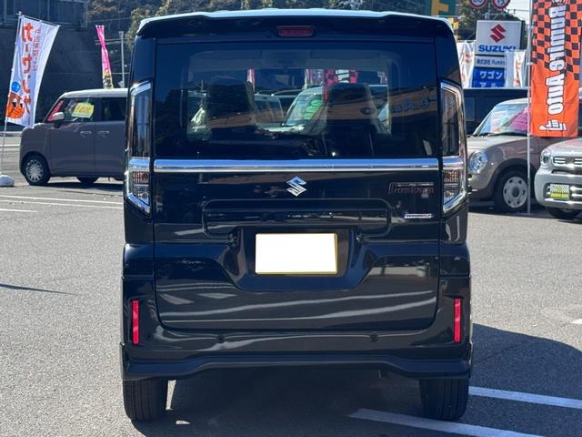 スペーシアカスタム ハイブリッドXS 届出済未使用車 衝突軽減ブレーキ 両側パワースライドドア LEDライト ハーフレザーシート シートヒーター オットマン ヘッドアップディスプレイ アダプティブクルーズコントロール(8枚目)