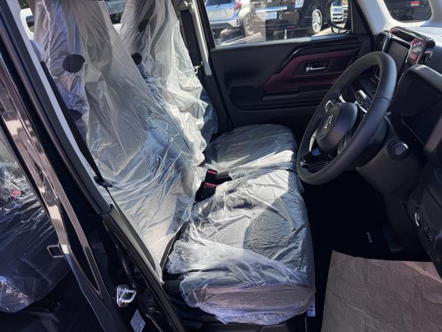 スペーシアカスタム ハイブリッドXS 届出済未使用車 衝突軽減ブレーキ 両側パワースライドドア LEDライト ハーフレザーシート シートヒーター オットマン ヘッドアップディスプレイ アダプティブクルーズコントロール(14枚目)