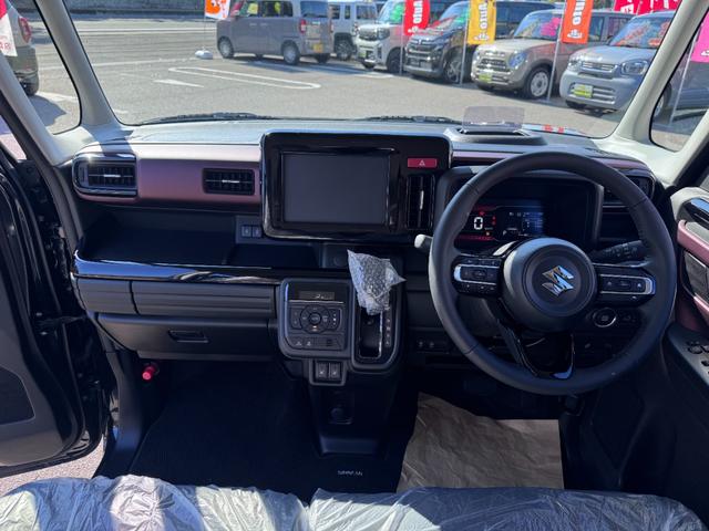 スペーシアカスタム ハイブリッドXS 届出済未使用車 衝突軽減ブレーキ 両側パワースライドドア LEDライト ハーフレザーシート シートヒーター オットマン ヘッドアップディスプレイ アダプティブクルーズコントロール(21枚目)