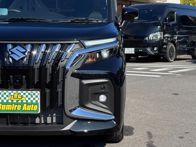 ソリオバンディット ハイブリッドMV 登録済未使用車 9型ナビ フルセグTV Bluetooth 全方位カメラ 衝突被害軽減ブレーキ クリアランスソナー 両側電動スライドドア USBソケット LEDヘッドライト シートヒーター(4枚目)