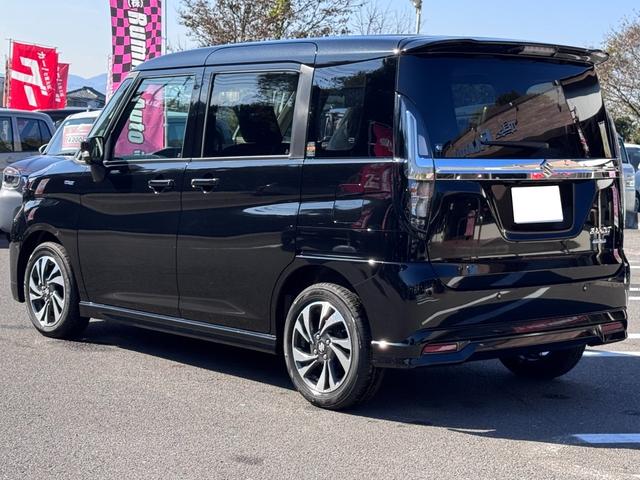 ソリオバンディット ハイブリッドMV 登録済未使用車 9型ナビ フルセグTV Bluetooth 全方位カメラ 衝突被害軽減ブレーキ クリアランスソナー 両側電動スライドドア USBソケット LEDヘッドライト シートヒーター(9枚目)