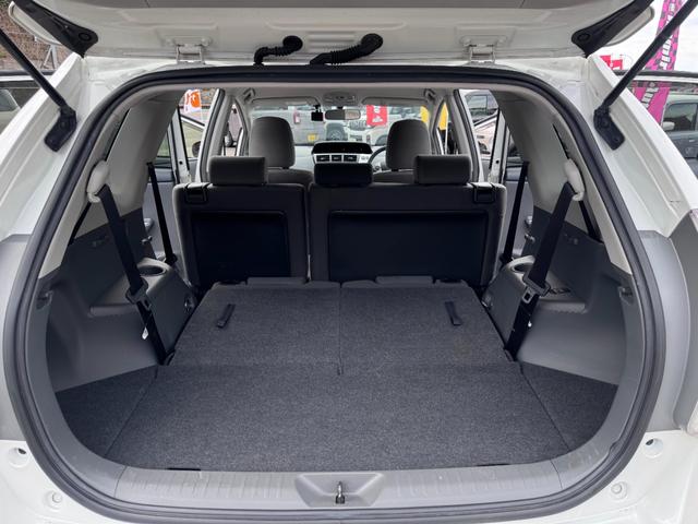 プリウスアルファ S 禁煙車 7人乗り 純正ナビ TV Bカメラ Bluetooth ETC 車検整備付き(18枚目)