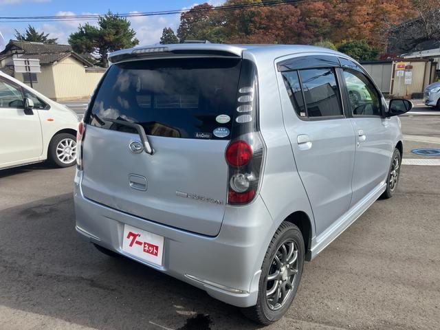 ミラカスタム RS 4WD ターボ インパネCVT アルミホイール キーレス HIDライト CDオーディオ オートエアコン パワステ パワーウインドウ ベンチシート 寒冷地仕様 エアバッグ ABS(10枚目)