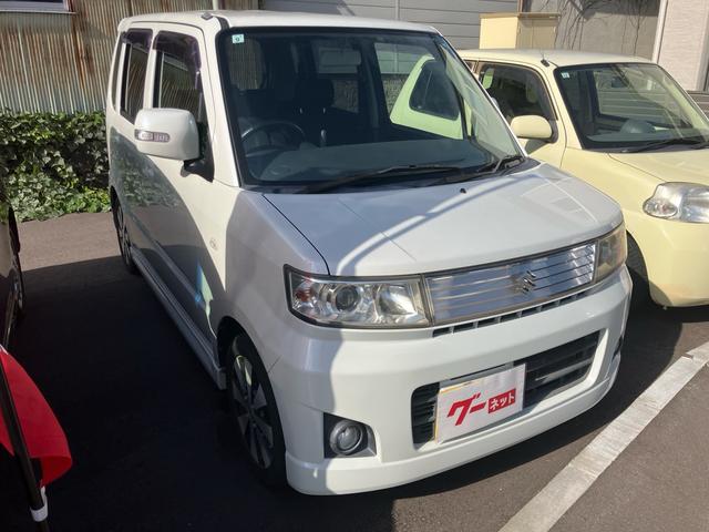 ワゴンR スティングレーT ターボ コラム4AT CD/MDオーディオ スマートキー HIDライト フォグランプ ベンチシート フルフラット パワーウインドウ エアコン エアバッグ ABS パワステ アルミホイール(4枚目)