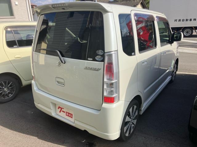 ワゴンR スティングレーT ターボ コラム4AT CD/MDオーディオ スマートキー HIDライト フォグランプ ベンチシート フルフラット パワーウインドウ エアコン エアバッグ ABS パワステ アルミホイール(9枚目)