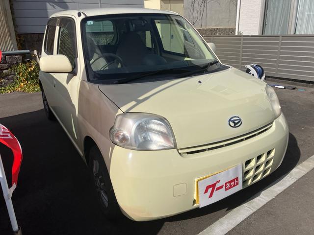 エッセ X 2WD フロア4AT CDオーディオ キーレスキー パワーウインドウ エアコン 運転席/助手席エアバッグ パワステ ドアバイザー(5枚目)