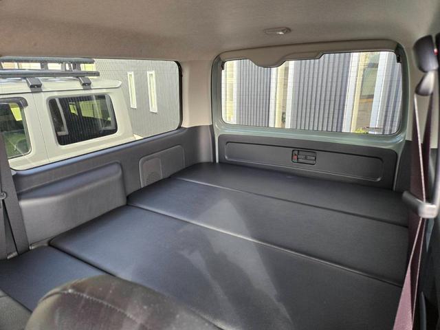 ハイエースバン 衝突被害軽減システム 両側スライドドア スマートキー CVT 100V電源 ESC エアコン パワーウィンドウ 運転席エアバッグ 助手席エアバッグ ダムド DAMD カスタム(38枚目)