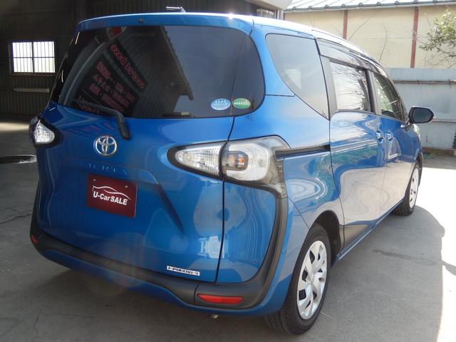 シエンタ G 純正ナビ ETC 両側電動スライドドア 前後ドラレコ 車検整備付(6枚目)