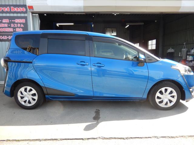 シエンタ G 純正ナビ ETC 両側電動スライドドア 前後ドラレコ 車検整備付(7枚目)