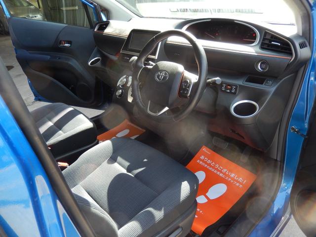 シエンタ G 純正ナビ ETC 両側電動スライドドア 前後ドラレコ 車検整備付(9枚目)