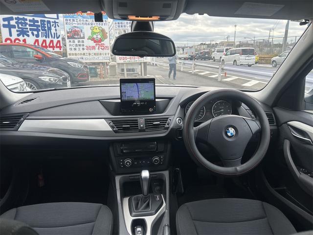 X1 sDrive 18i HIDヘッドライト 前後新品タイヤ オイル交換済み 社外ナビゲーション ETC バックカメラ ドライブレコーダー 純正17インチブラックポリッシュアルミホイール プッシュスタート 禁煙車(34枚目)