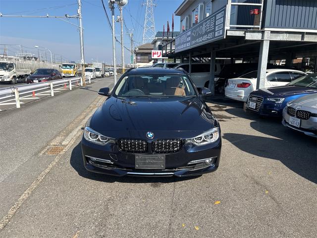 ３シリーズ ３２０ｉツーリング　ポリマーコート済み　ＨＩＤ　ＬＥＤポジション　純正ＨＤＤナビゲーション　ＥＴＣ　バックカメラ　メモリー付き本革パワーシート　シートＨ　プッシュスタート　レグノタイヤ　純正アルミ　禁煙車　スペアキーあり（2枚目）