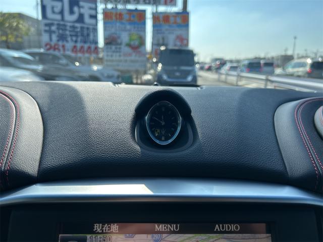 ギブリ ベースグレード　ＨＩＤ　ＬＥＤポジション　純正ナビ　ＥＴＣ　バックカメラ　Ｐソナー　パドルＳ　本革シート　シートＨ　　ＳＲ　ＷＡＬＤブラックバイソンエアロキットＦ・Ｓ・Ｒ　Ｐスタート　Ｉストップ　１９インチＡＷ（14枚目）