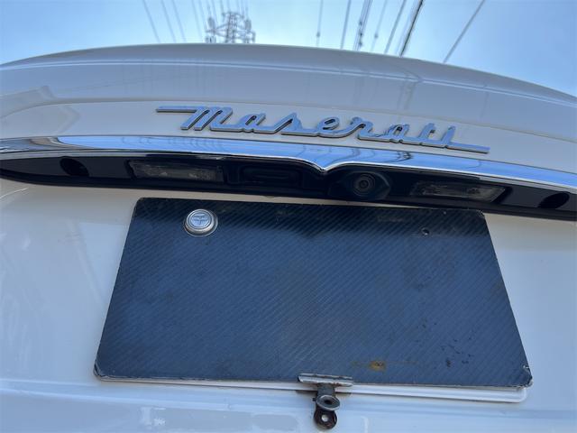 ギブリ ベースグレード　ＨＩＤ　ＬＥＤポジション　純正ナビ　ＥＴＣ　バックカメラ　Ｐソナー　パドルＳ　本革シート　シートＨ　　ＳＲ　ＷＡＬＤブラックバイソンエアロキットＦ・Ｓ・Ｒ　Ｐスタート　Ｉストップ　１９インチＡＷ（46枚目）