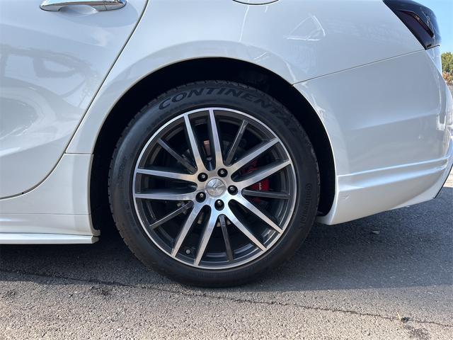 ギブリ ベースグレード　ＨＩＤ　ＬＥＤポジション　純正ナビ　ＥＴＣ　バックカメラ　Ｐソナー　パドルＳ　本革シート　シートＨ　　ＳＲ　ＷＡＬＤブラックバイソンエアロキットＦ・Ｓ・Ｒ　Ｐスタート　Ｉストップ　１９インチＡＷ（51枚目）